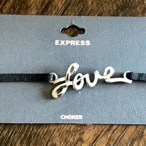 NWT Express Love Choker Necklace
